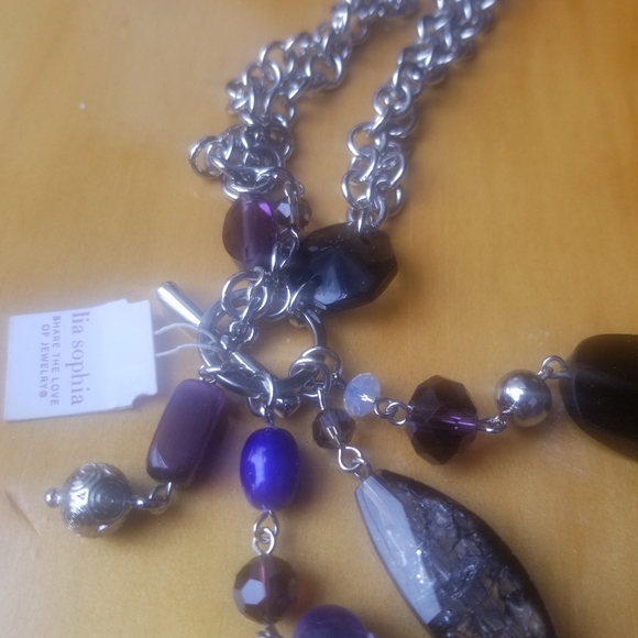 ⚠️NWT- Lia Sophia Violet Hour Toggle Necklace - Picture 11 of 16
